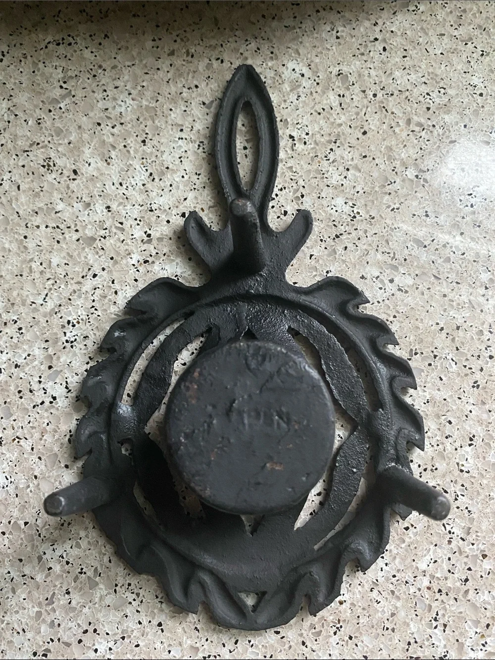 LIKE NEW Vintage Cast Iron Footed Teapot Warmer/Tea Light Holder